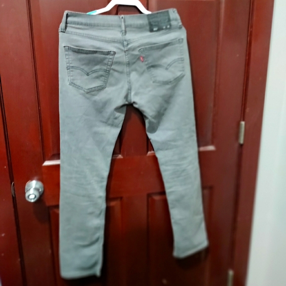 Levi's 511 dark gray jeans size 32x32 - Picture 2 of 5